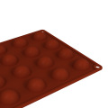 24 Cavities Round Silicone Baking Molds, 24 Holes Sphere Silicone Molds Apply to 1 inch Hemisphere Chocolate Mousse Making